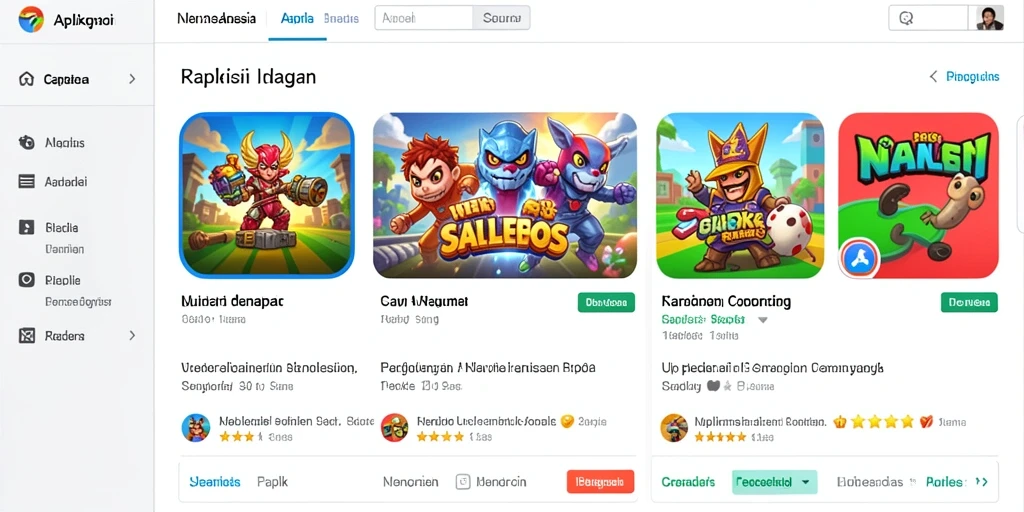 Antarmuka aplikasi yang modern dan mudah digunakan.
