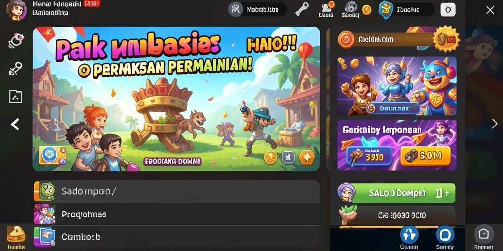Screenshot menampilkan tampilan antarmuka yang menarik.