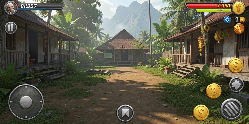 Tampilan antarmuka IDAGAME yang ramah pengguna.
