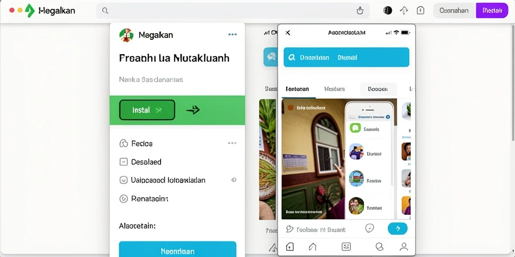 Tampilan utama aplikasi IDEBET yang menarik.