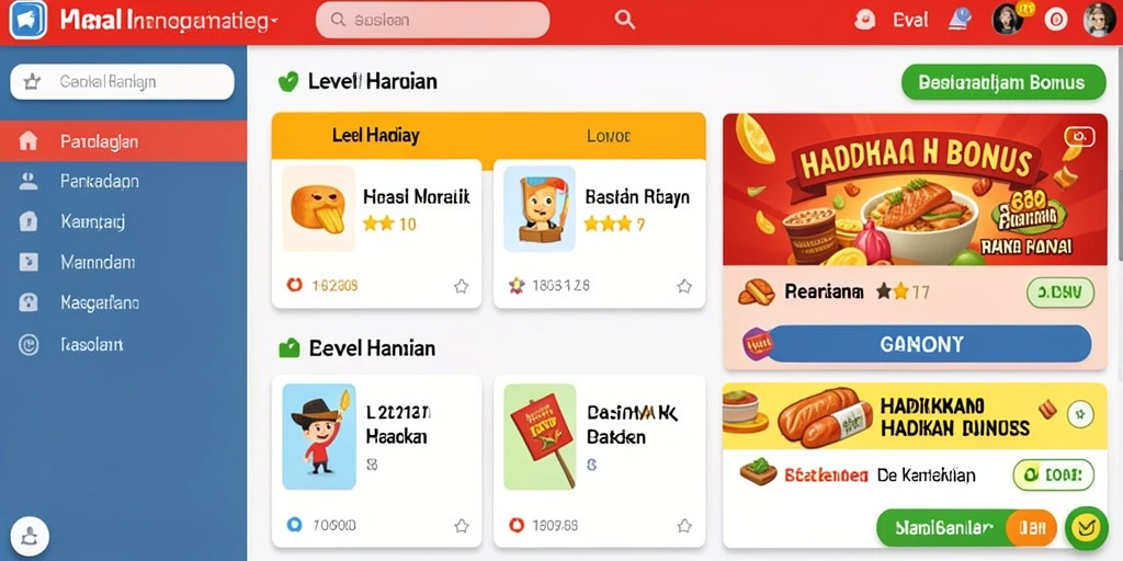 Tampilan karakter utama yang menarik dan menawan.