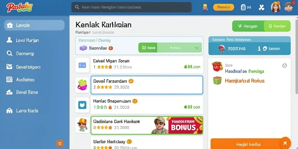 Tampilan antarmuka yang menarik dan ramah pengguna.
