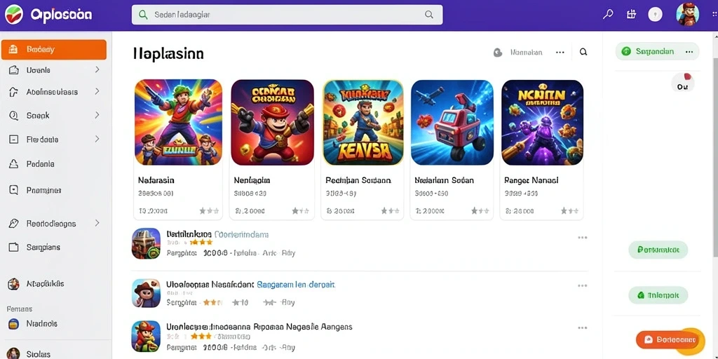 Antarmuka pengguna yang mudah dinavigasi.