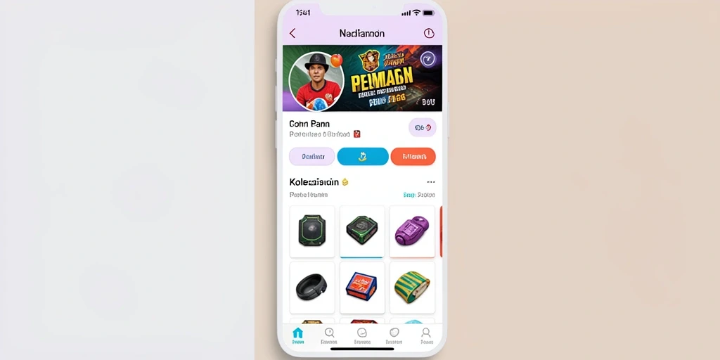 Tampilan antarmuka pengguna yang intuitif.